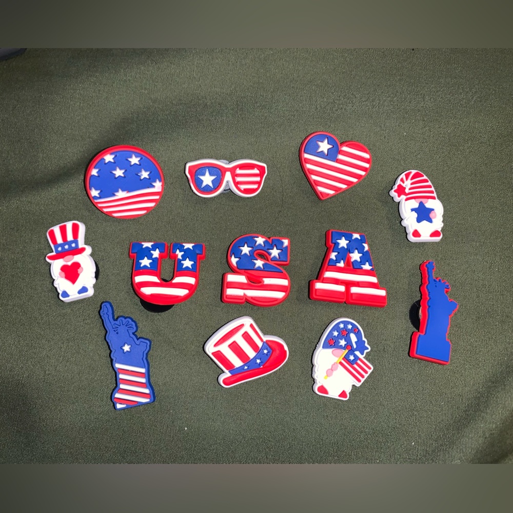 USA jibbitz